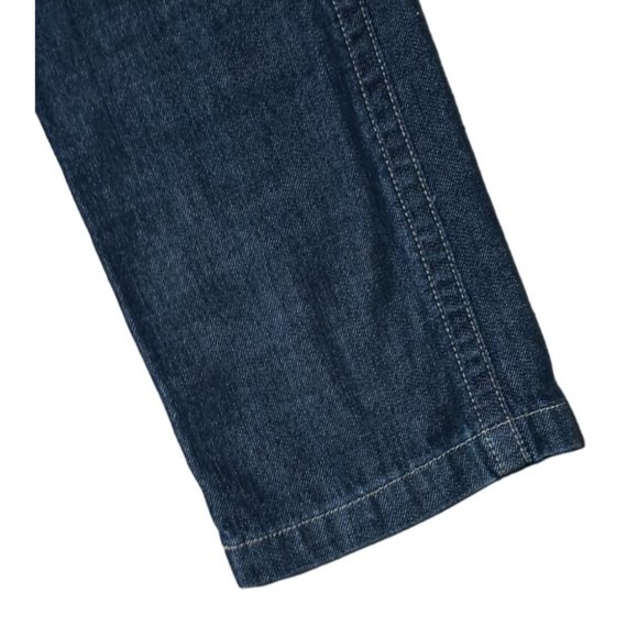 Fillmore American Rock Jeans Womens 35 in Waist Size 31 Dark Wash Denim Straight - Picture 4 of 15